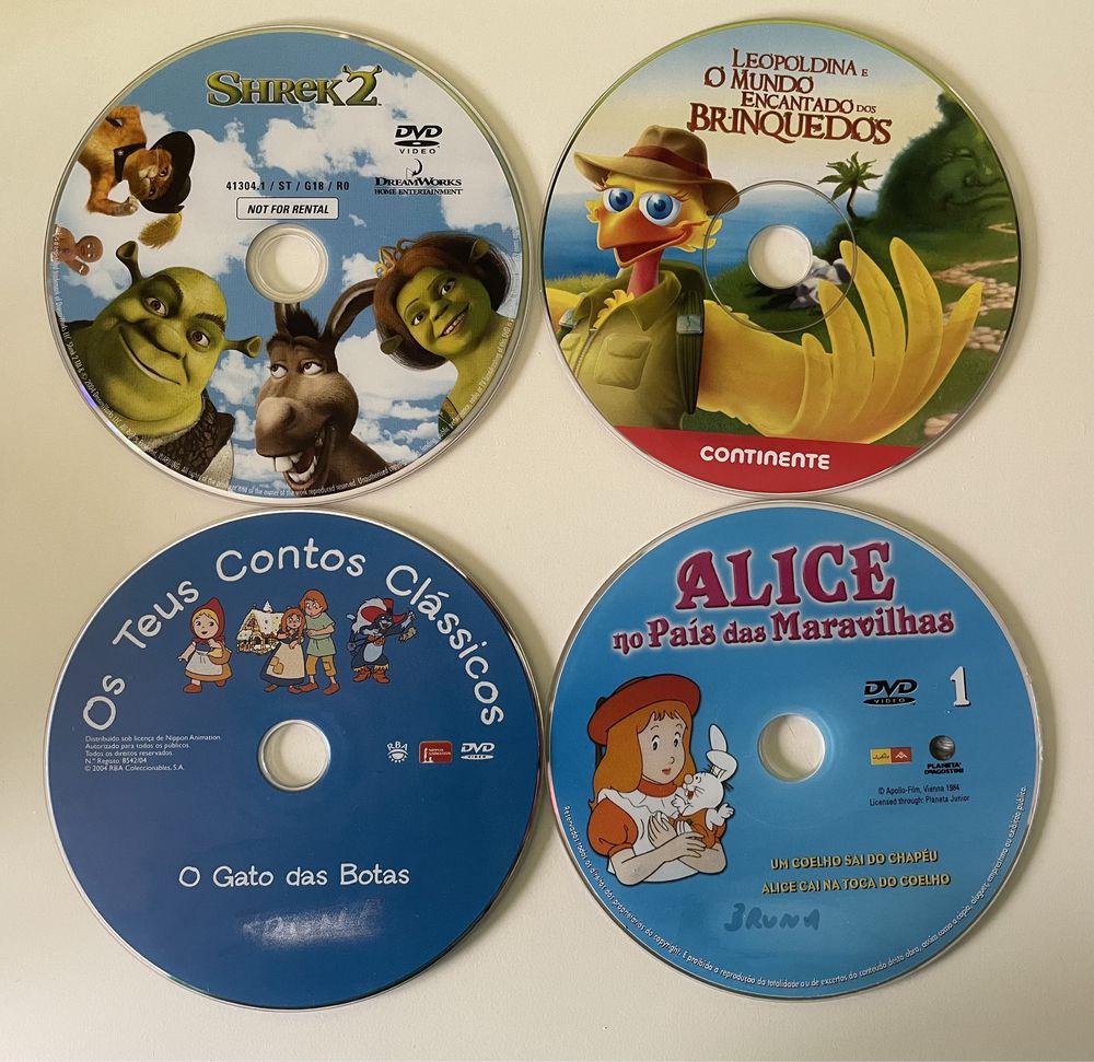 Vários DVDs Filmes