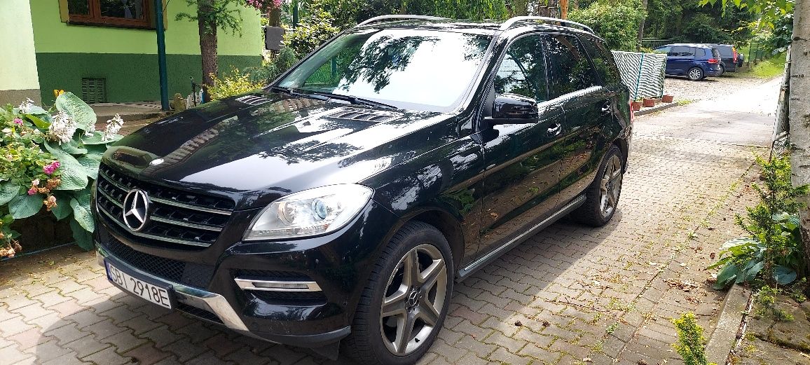 Mercedes ML350,W166,3.5V6,272ps,uszkodzony silnik motor