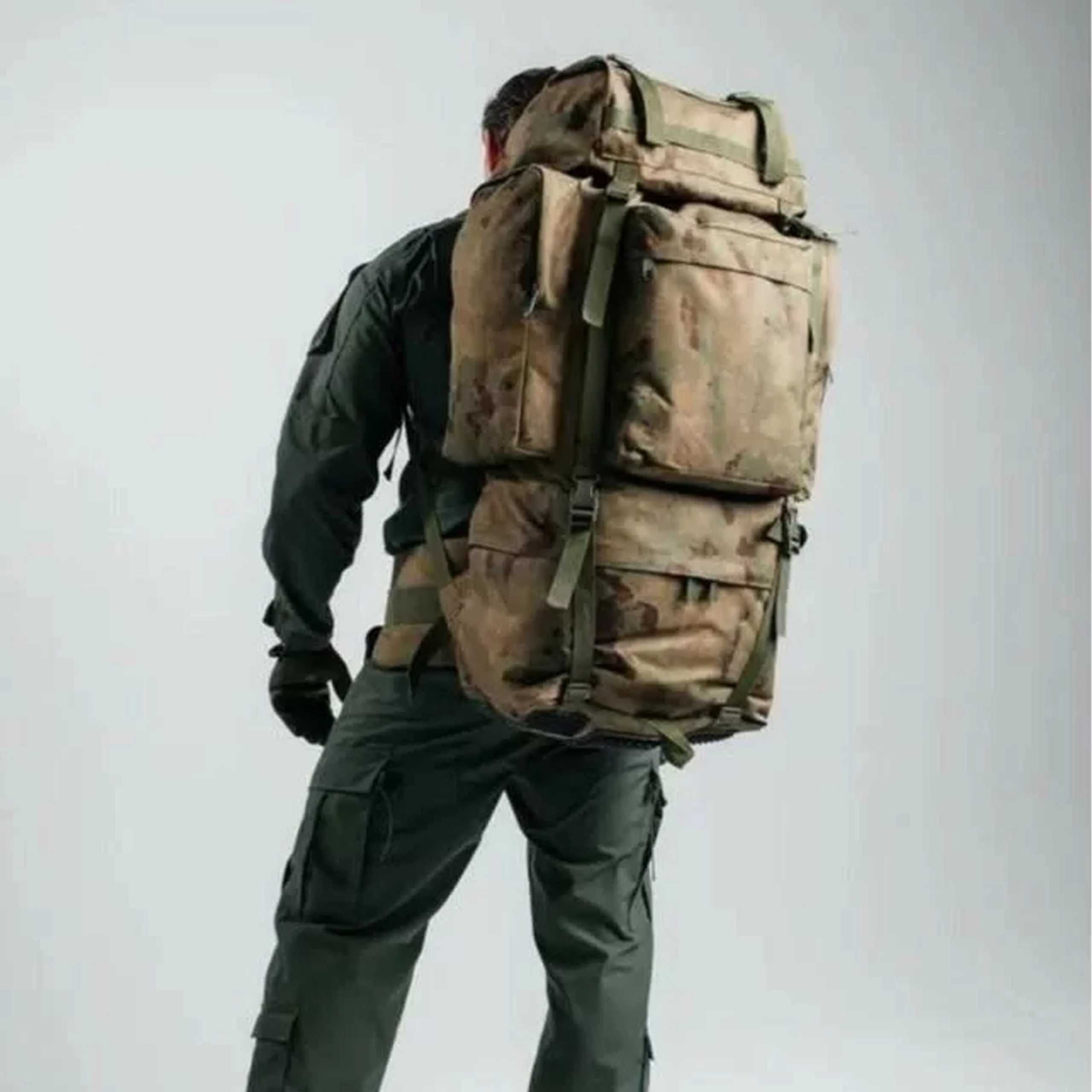 Plecak Turystyczny/Militarny Duży Górski 65l + Pasek Taktyczny