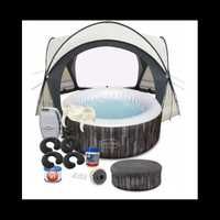 Basen ogrodowy Bestway 60005 spa jacuzzi 4 os Bahamas + akcesoria