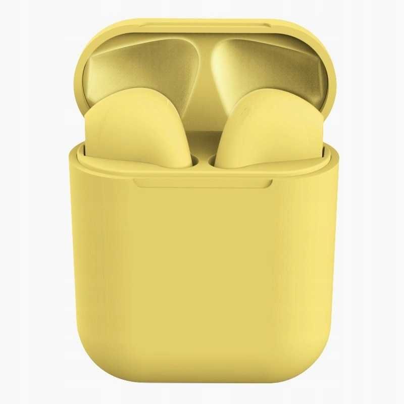 Słuchawki Bezprzewodowe inPods 12 PowerBank żółte