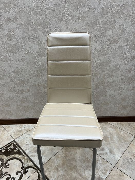 Стул с спинкой кожзам