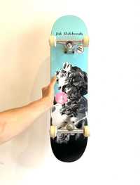 Jak nowa kompletna pro - deskorolka Fish Skateboards Bubble Gum 8”