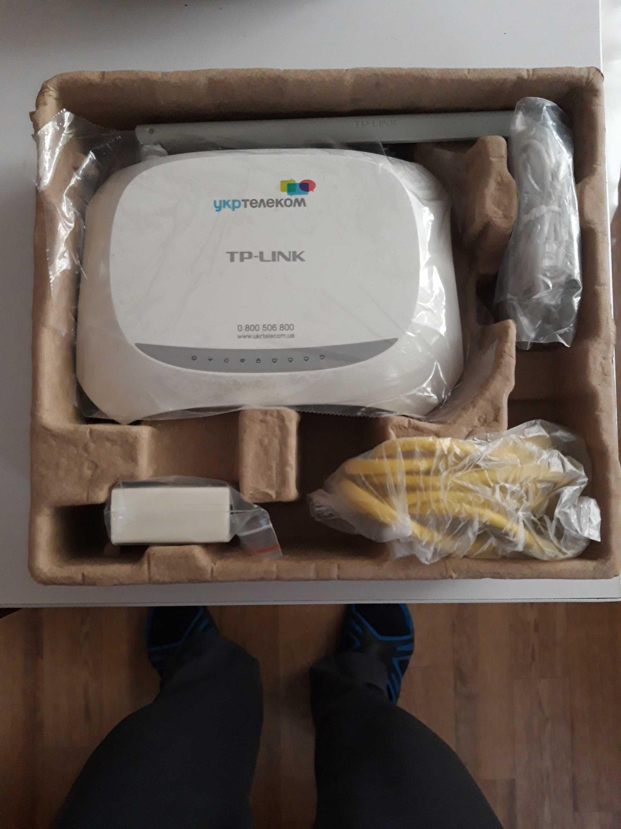 Wi- Fi  Бездротовий маршрутізатор - модем TP Link