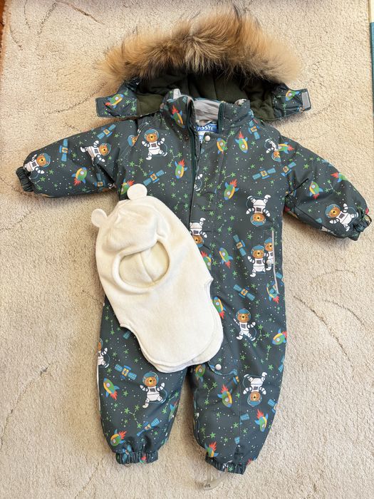 Дитячий  комбінезон зимовий 92-98 розмір і шапка(балаклава)