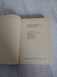 Słownik Wörterbuch der Psychologie niemiecki