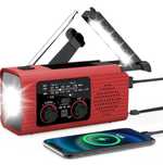 Rádio solar powerbank de sobrevivência - 4000mAh