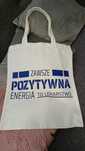 Torba zakupowa personalizowana, bawełniana