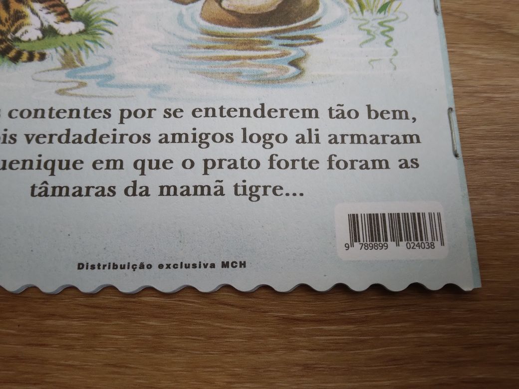 O tigre riscadinho