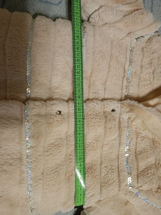 Меховая куртка д/с на модницу