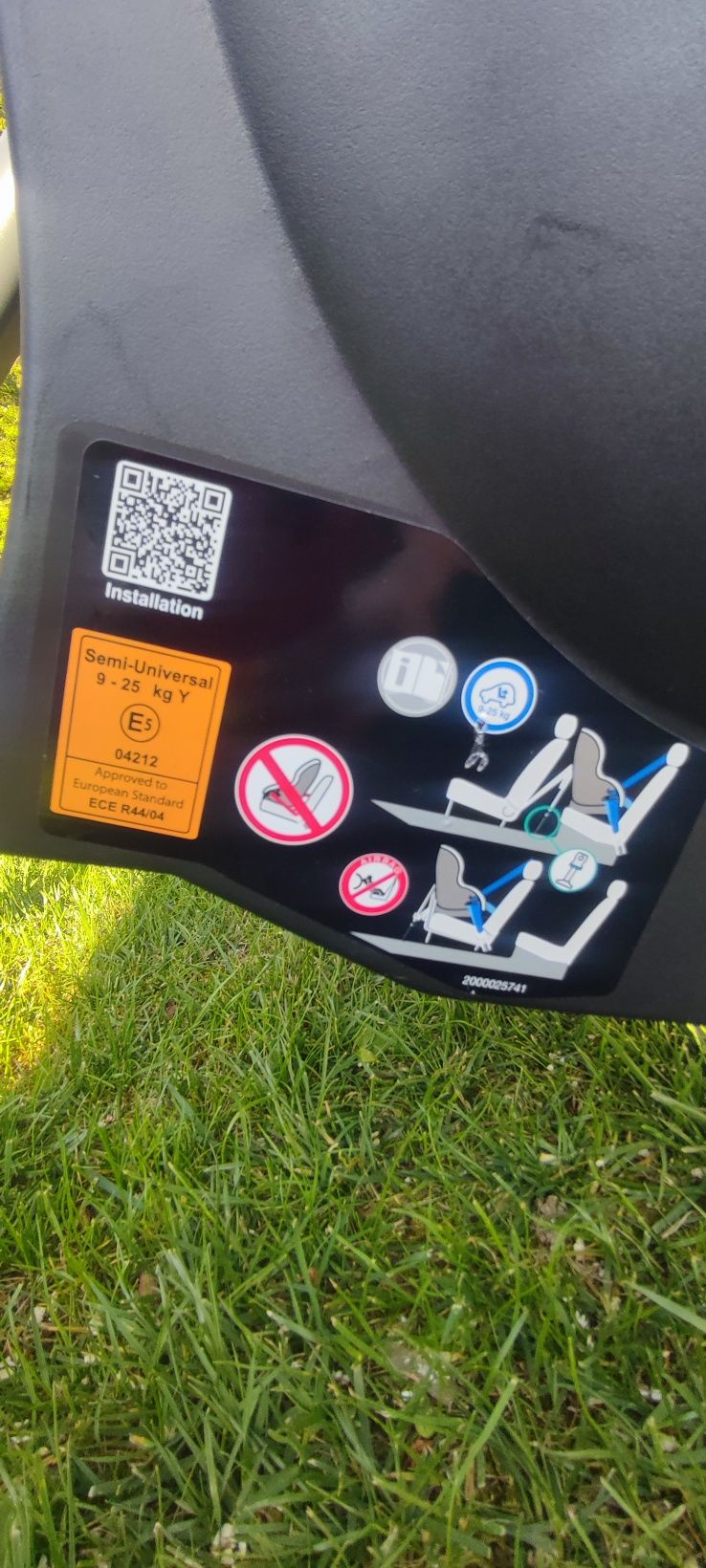 Britax Romer max-way fotelik 9-25 kg tyłem do kierunku jazdy