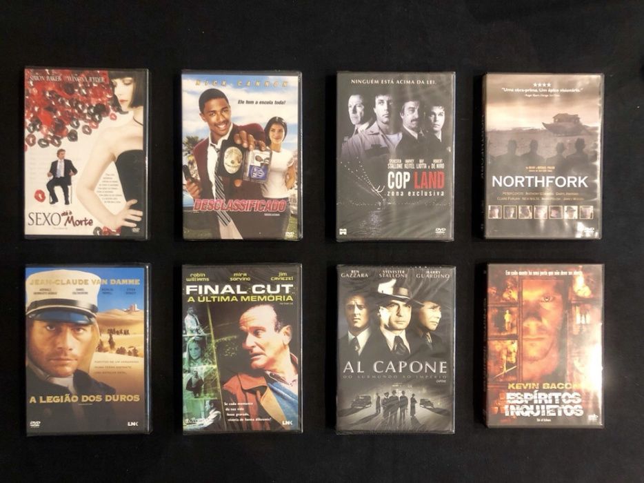DVDs Novos disponíveis