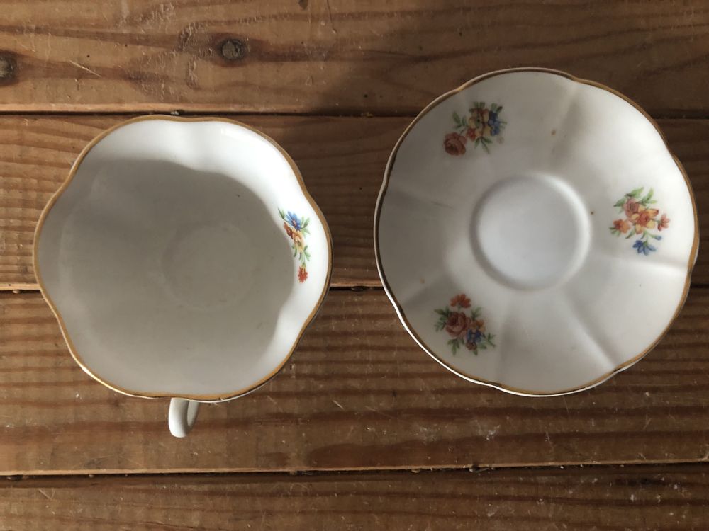 1 chavena porcelana Vista Alegre