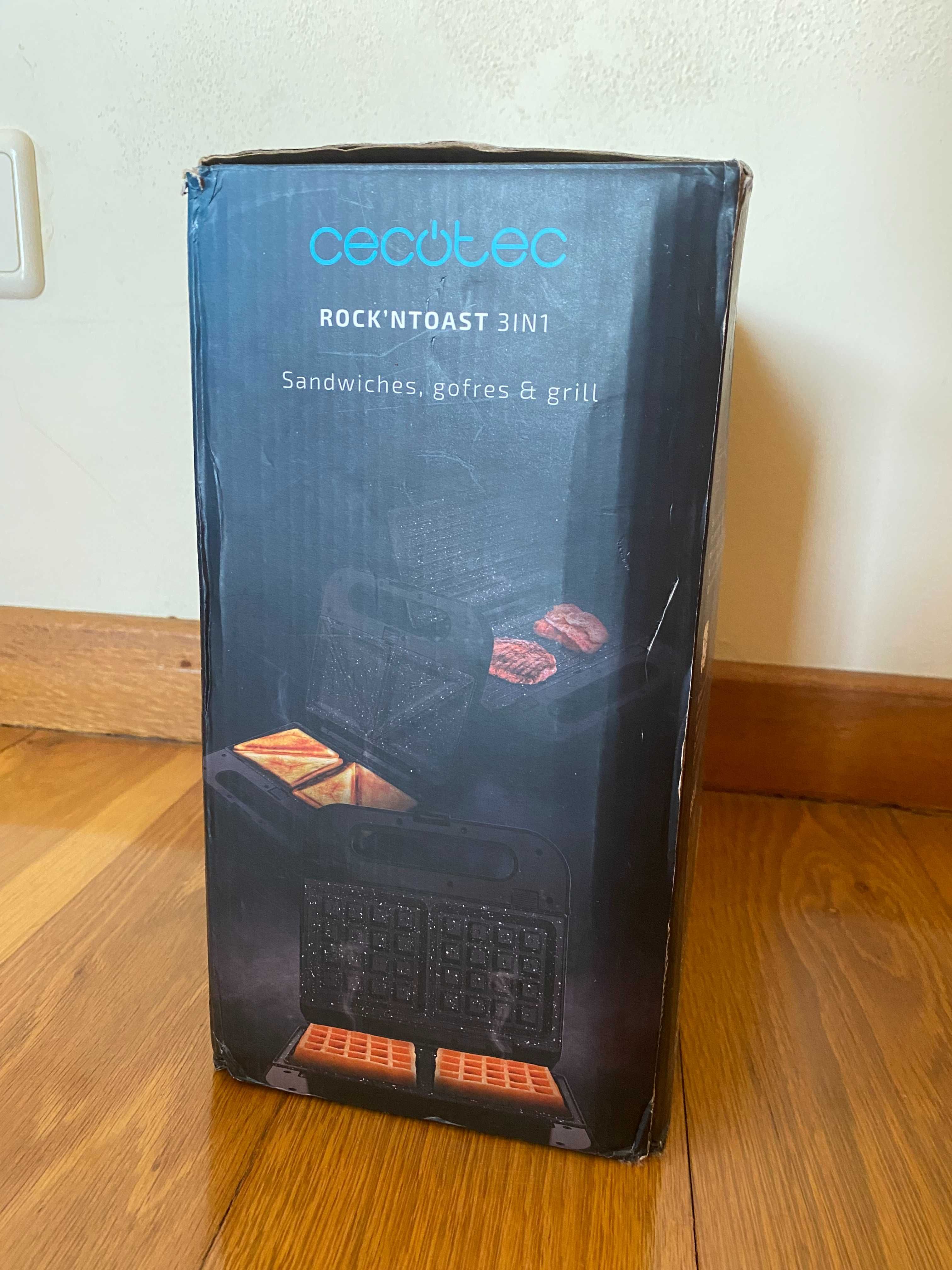 Rock'n Toast 1000 Sanduicheira 3 em 1