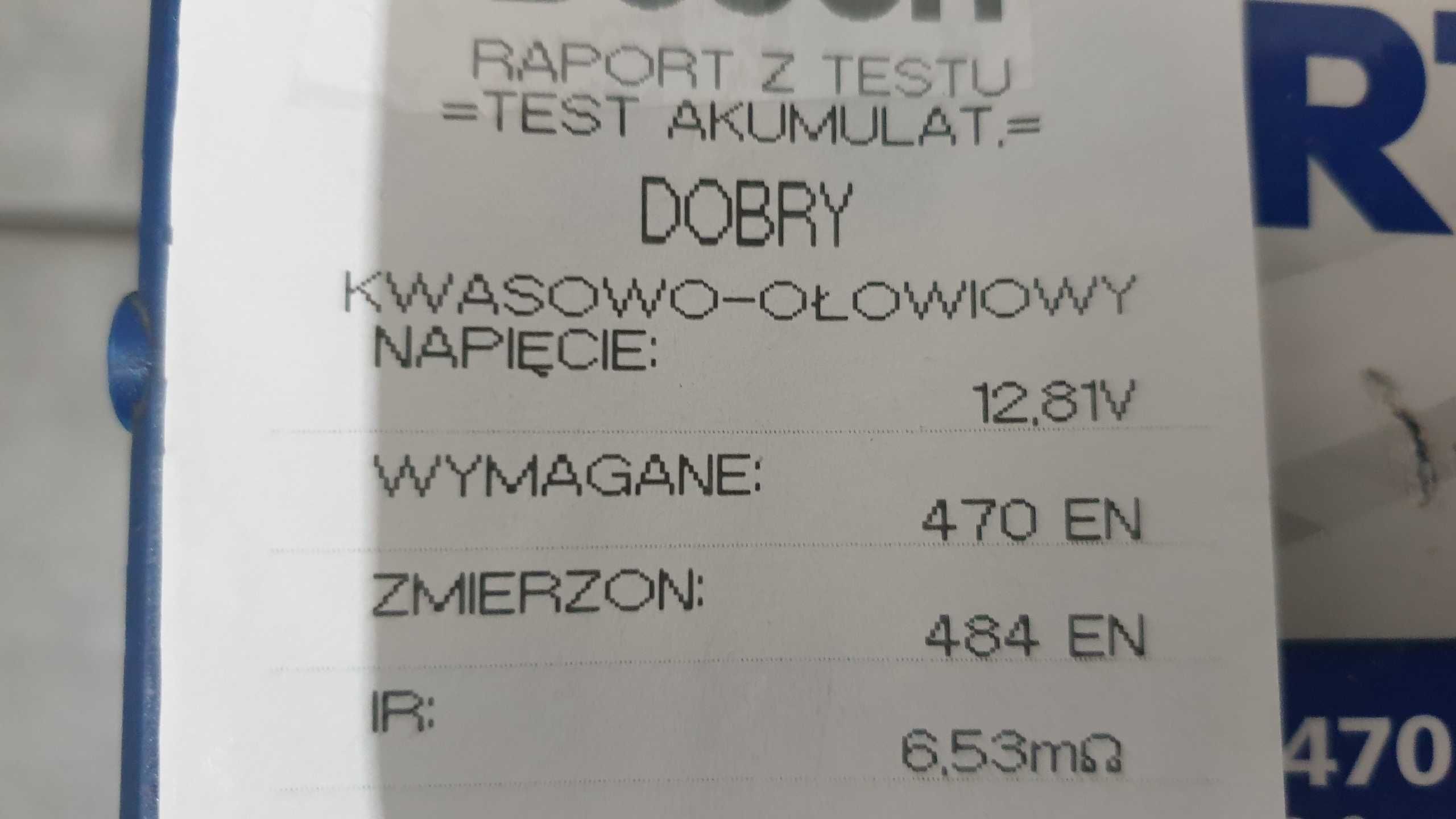 Akumulator używany VARTA 12V 52AH 470A