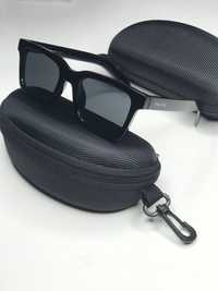 Солнцезащитные очки PRADA черные прямоугольные Мужские Женские Прада