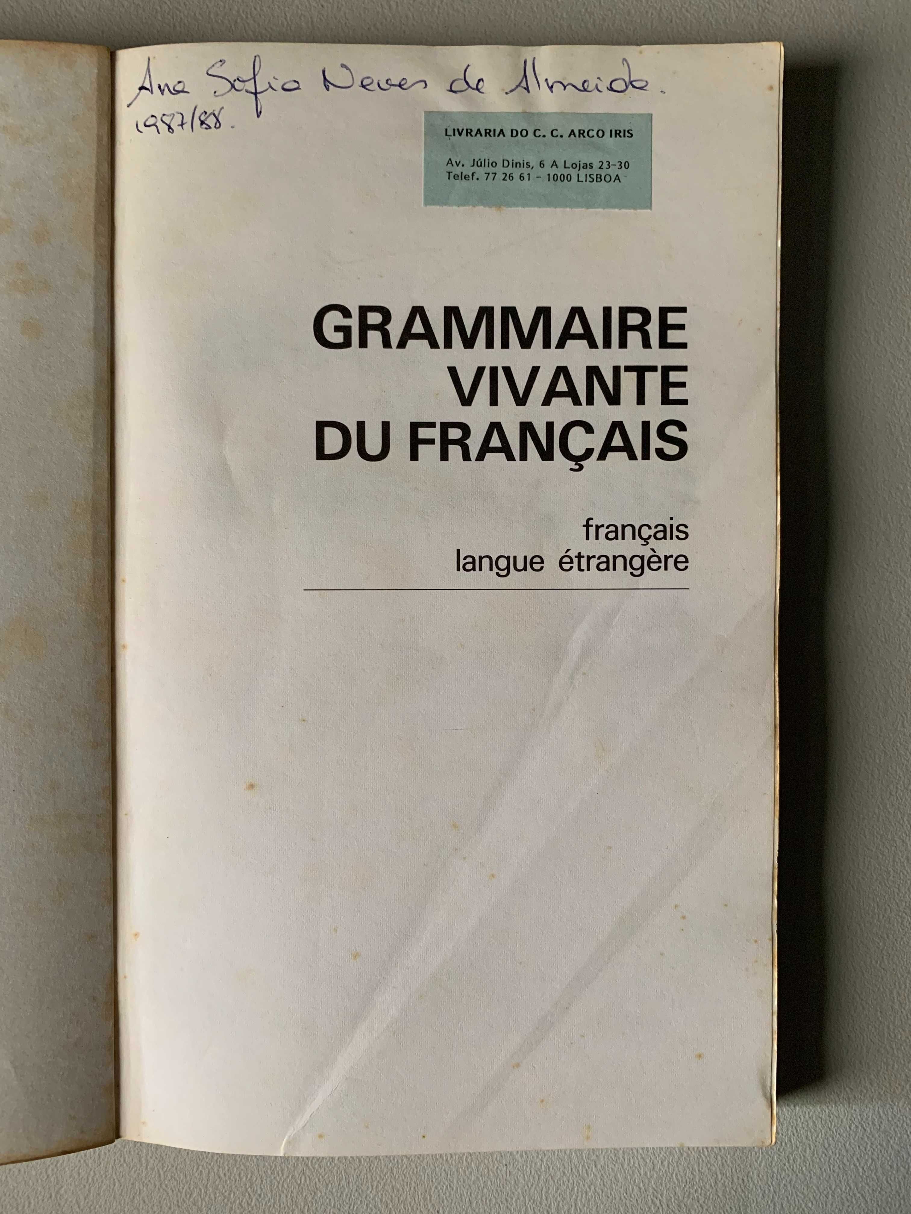 Grammaire Vivante Du Français