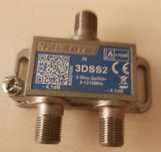 2 Way Splitter 5-1218MHz 3DSS2