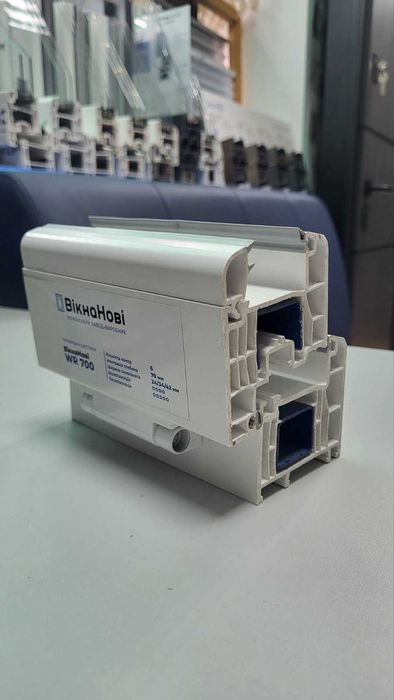 Металлопластикові вікна ТМ Вікна Нові (58мм) WR400 Продаж Монтаж