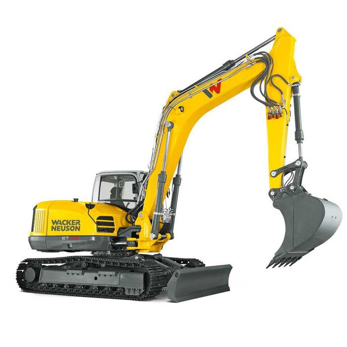 Wynajem koparki 15 t. z młotem Wacker Neuson