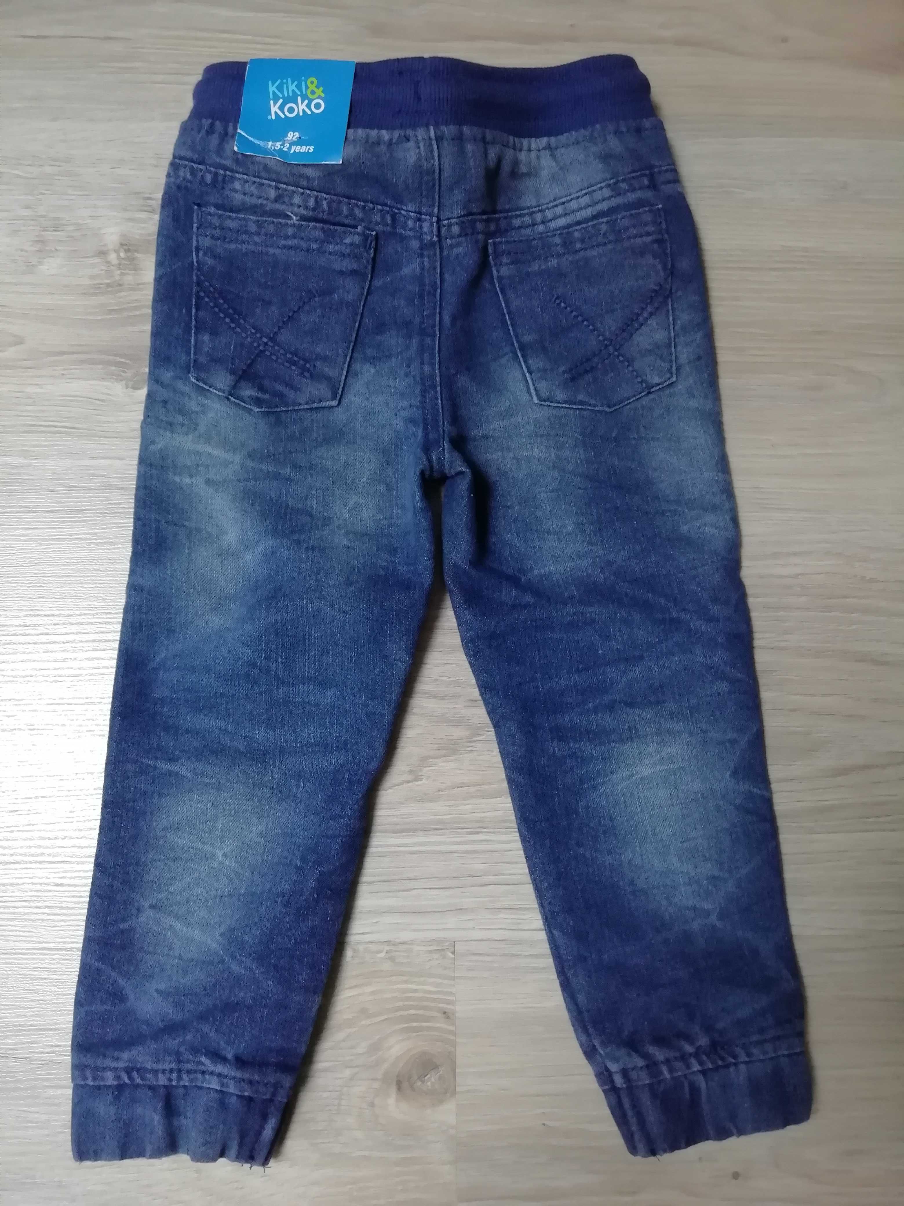 Spodnie, jeansy rozmiar 92
