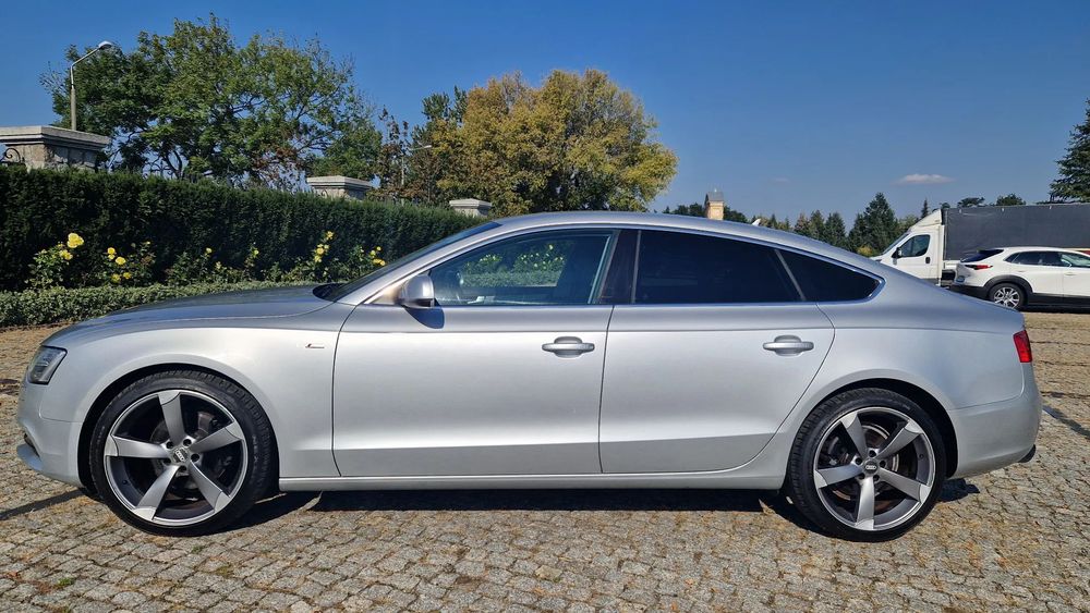 Audi A5 Sportback Nowy Rozrząd SALON Navi przebieg wpisuje na fakturze*Org.lakier*2xAlu
