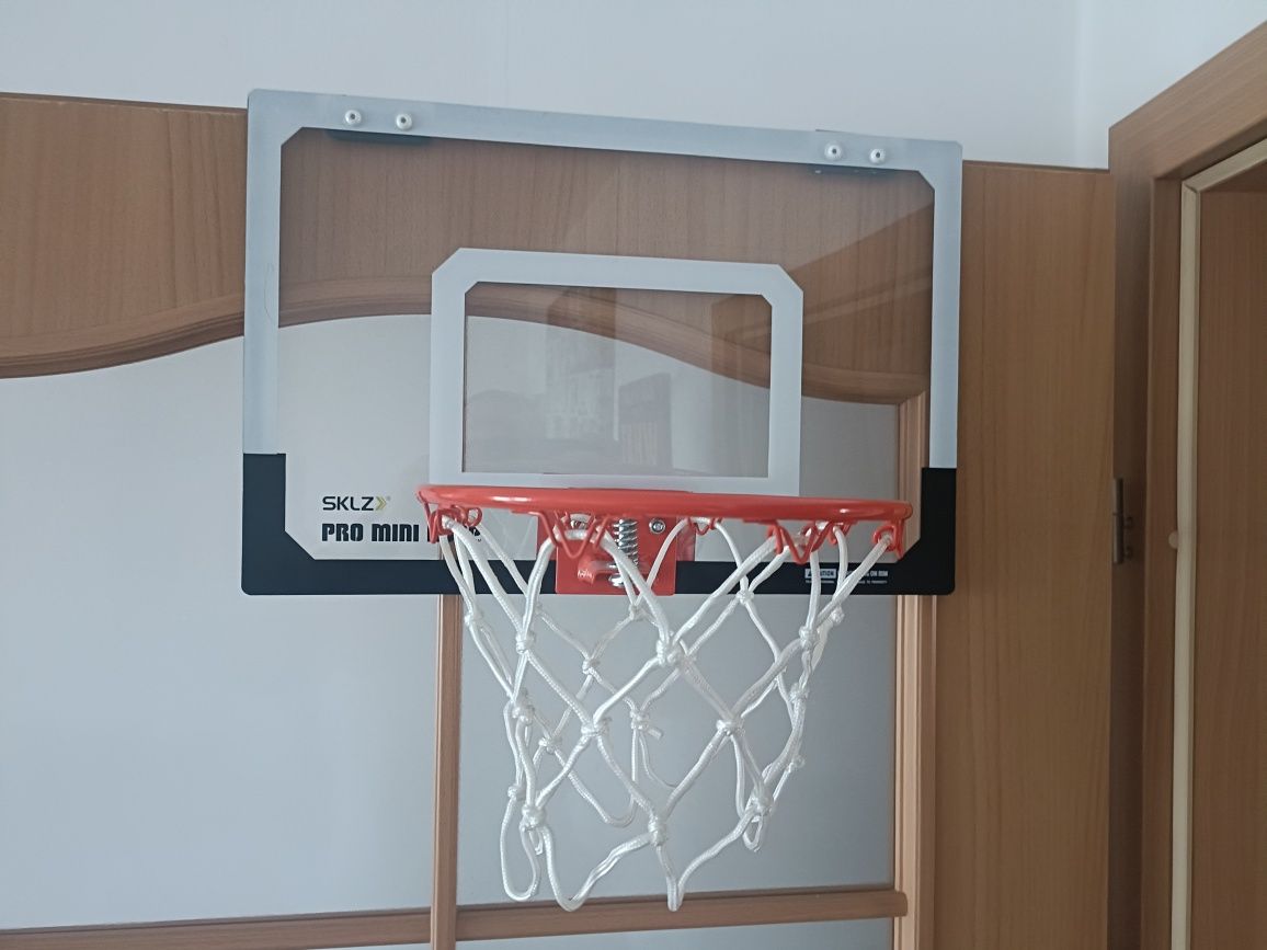 Kosz do mini koszykówki sklz pro mini Hoop NBA drzwi  zestaw gry zabaw