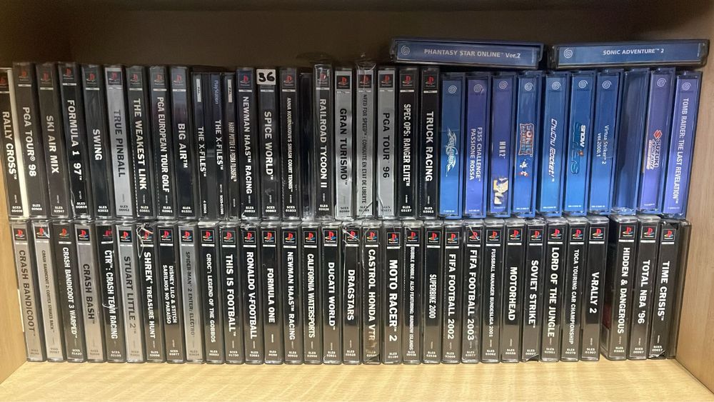 Coleçao videojogos