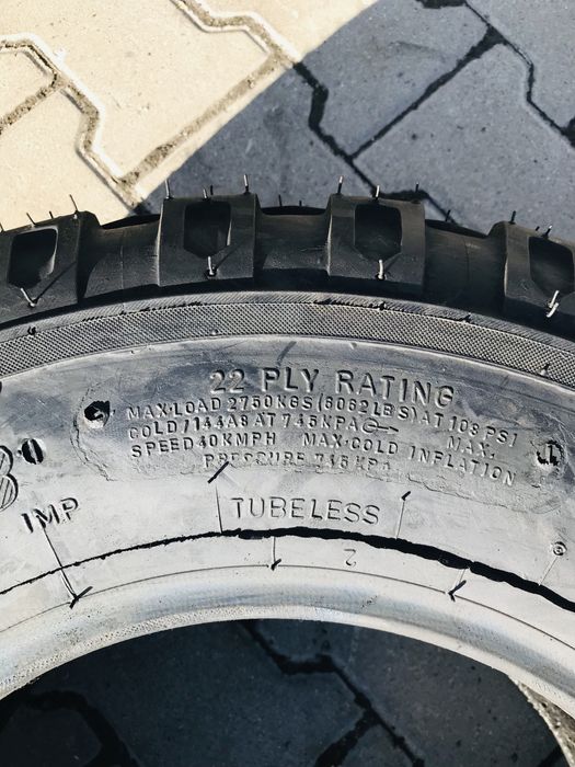 Opona LEŚNA  10.0/75-15.3 /22pr bezdękowe  TL