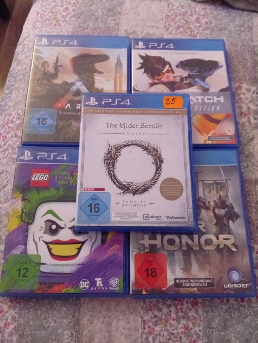 Sprzedam gry na PS4