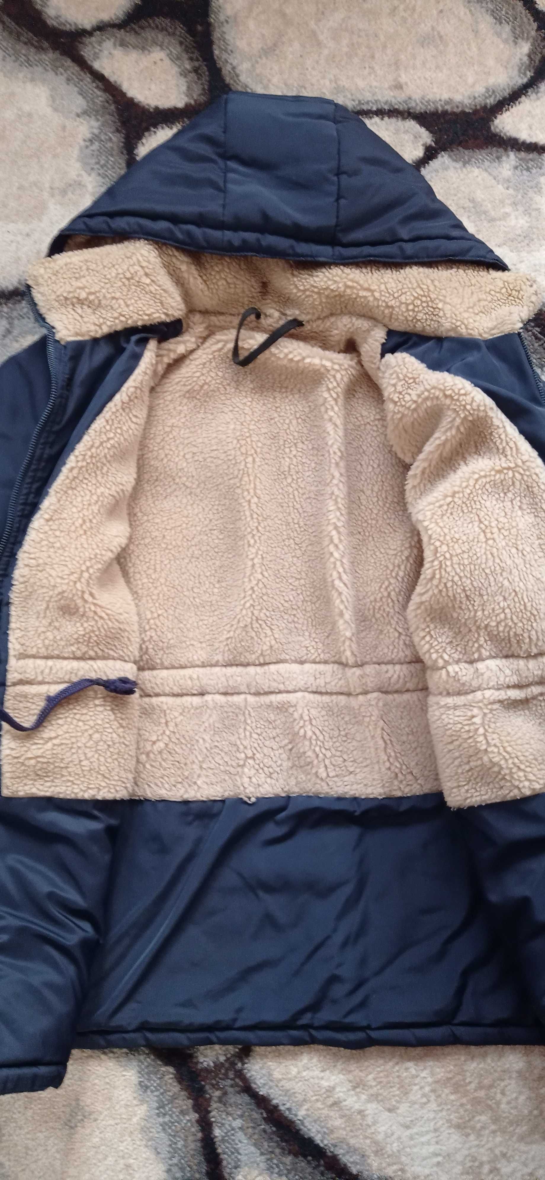 Куртка зима хлопчик 7-8 років