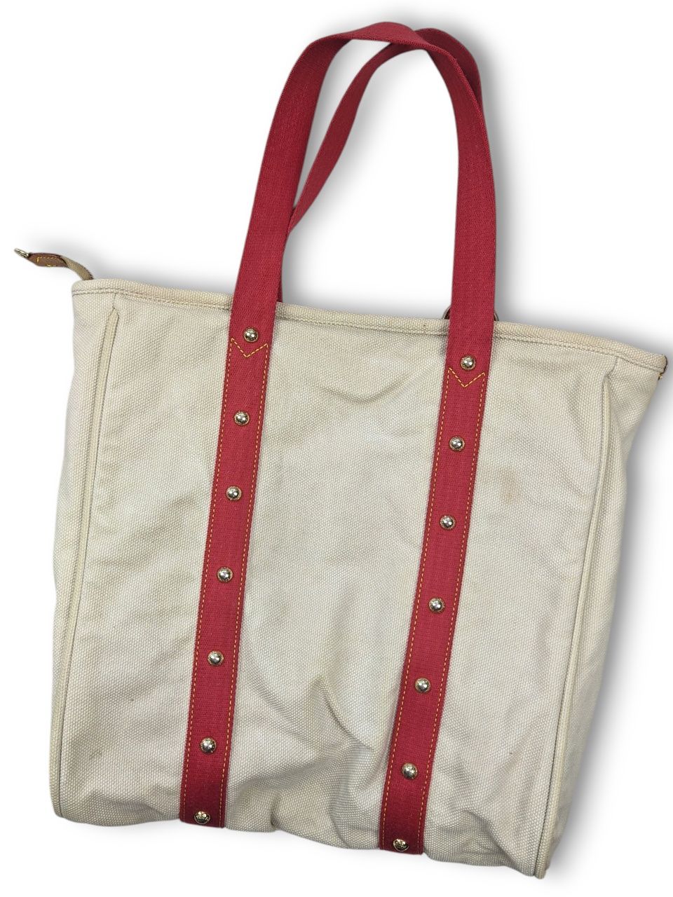 Beżowa torebka damska Louis Vuitton vintage stara rare shopper