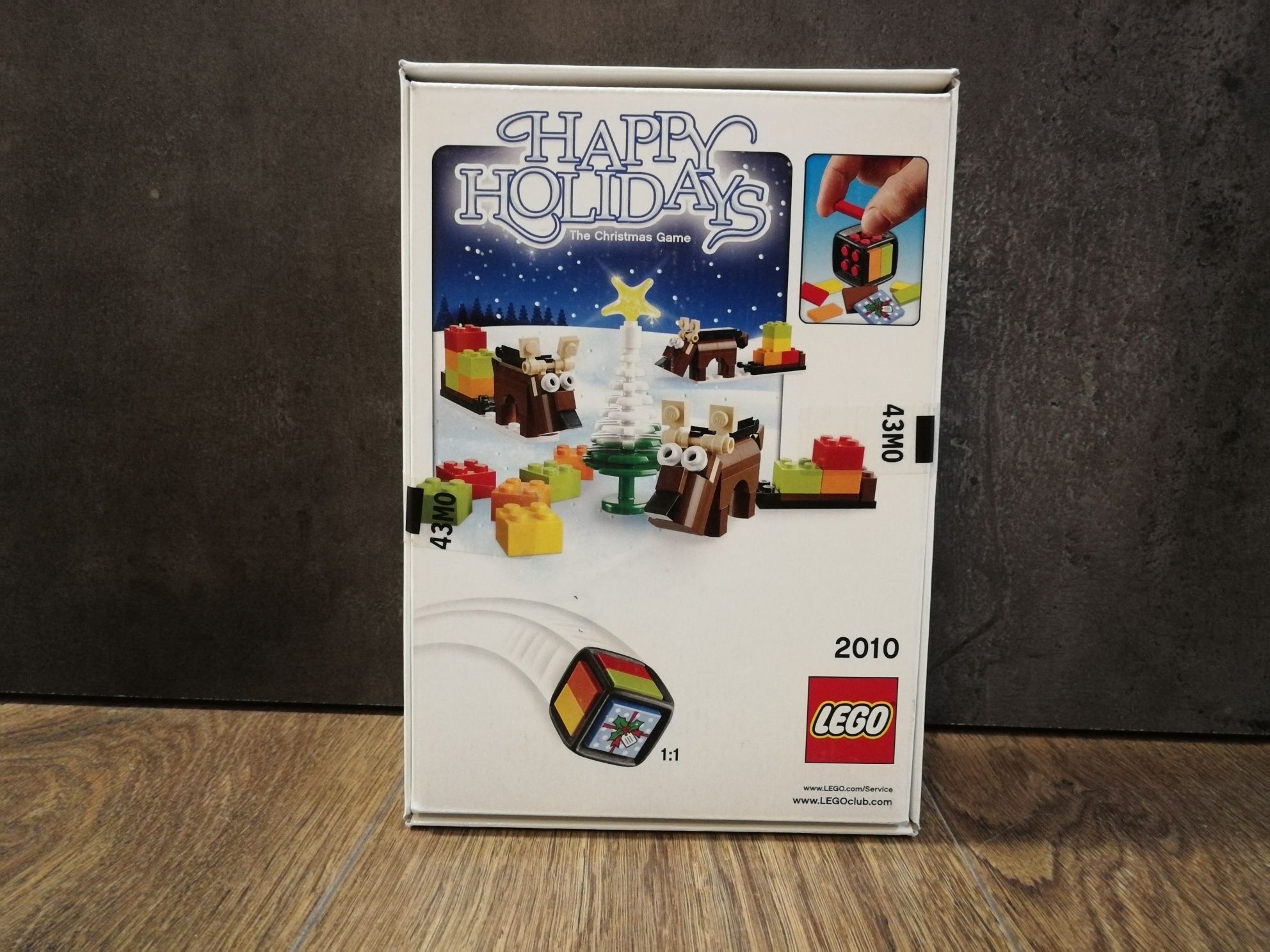 Lego 2010 Happy Holidays Gra planszowa Świąteczna Nowa Unikat