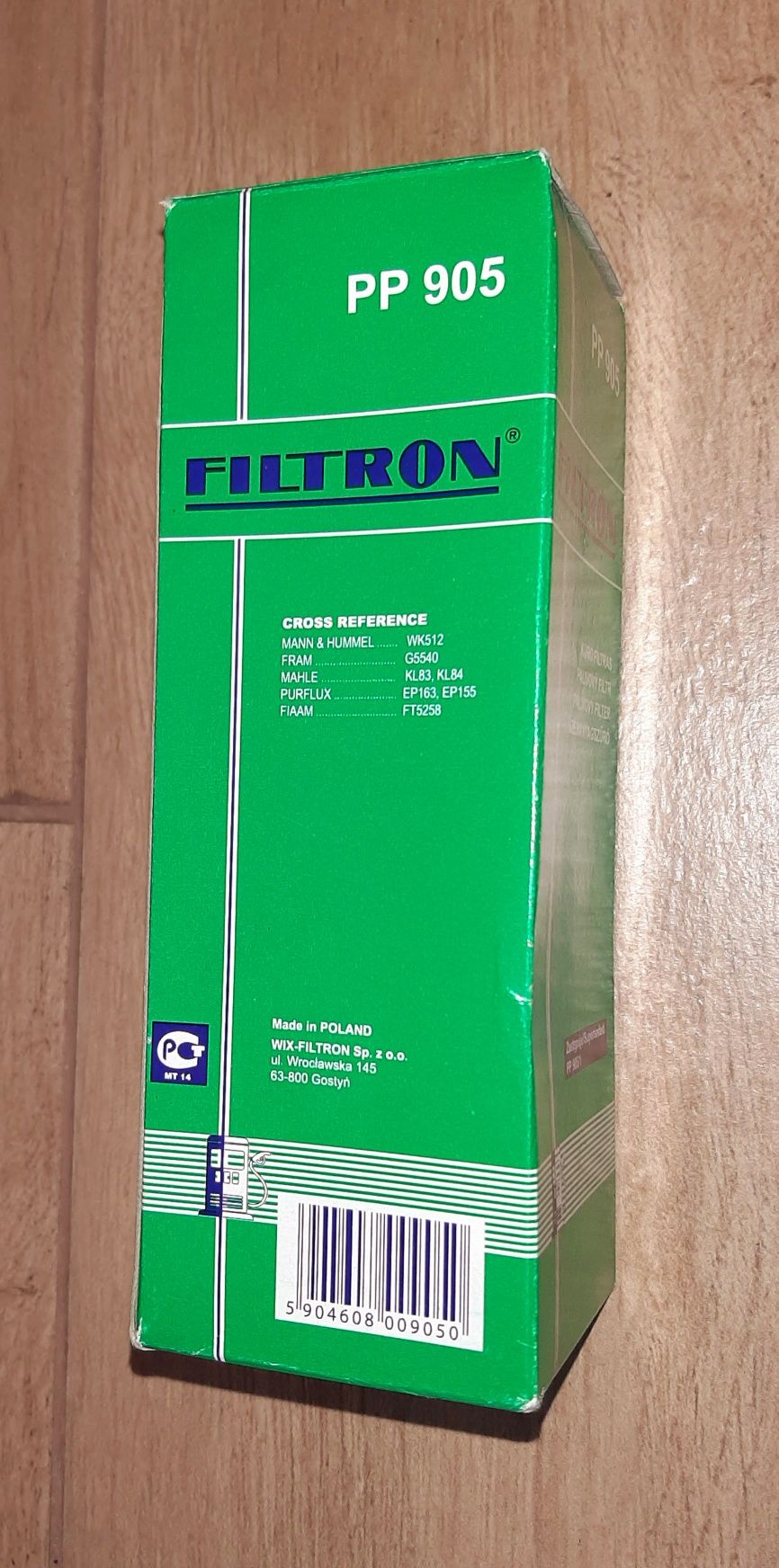 Filtr paliwa FILTRON PP 905 + gratis !