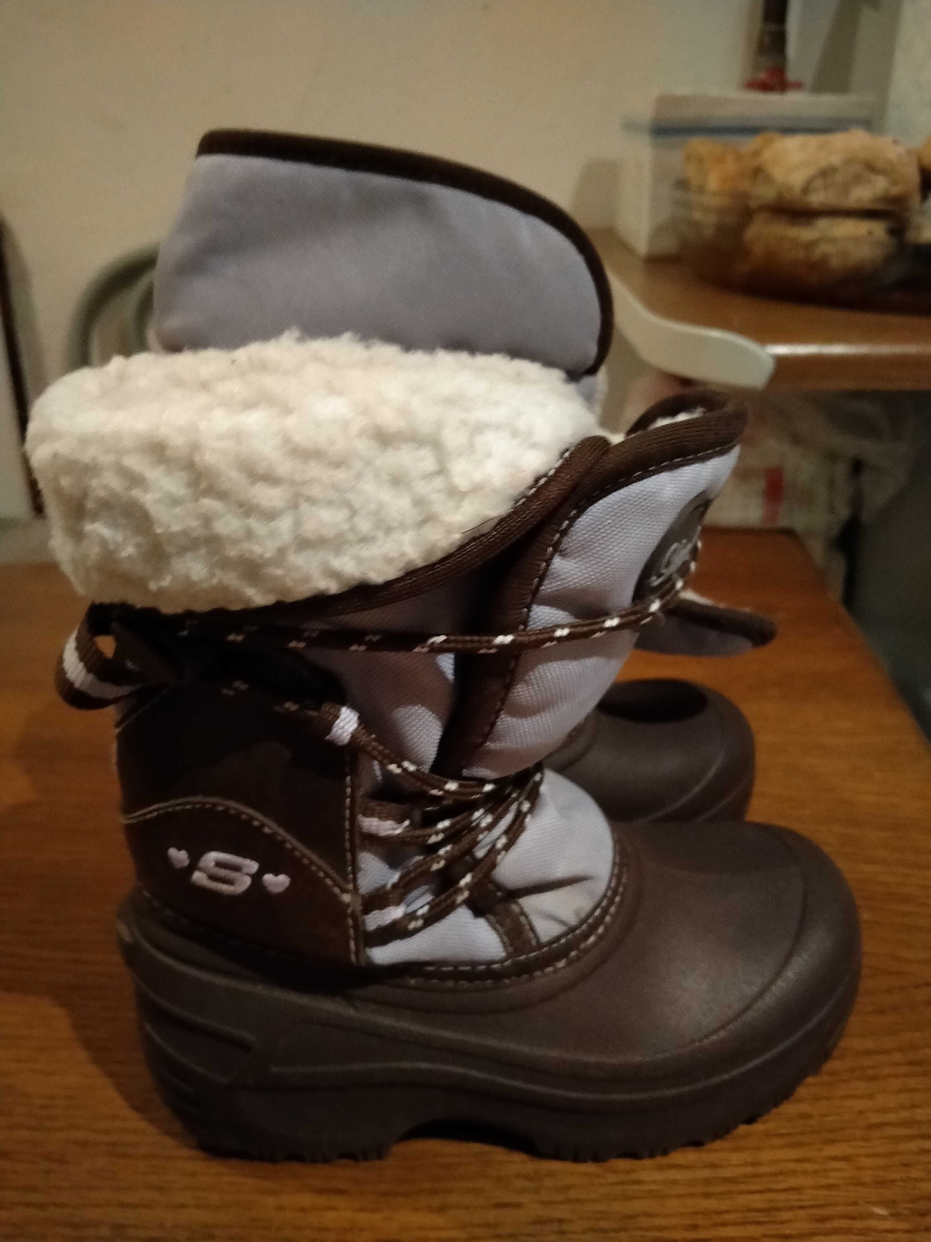 Śniegowce Skechers 28 dla dziewczynki buty zimowe