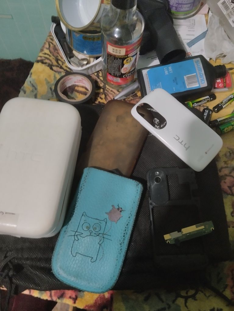 Остатки с телефона Htc desire