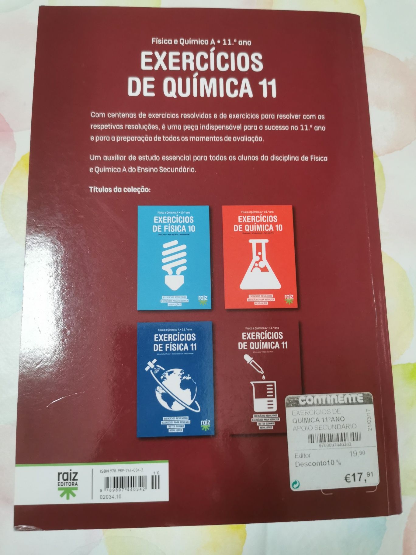 Manual "Exercícios de Química 11"