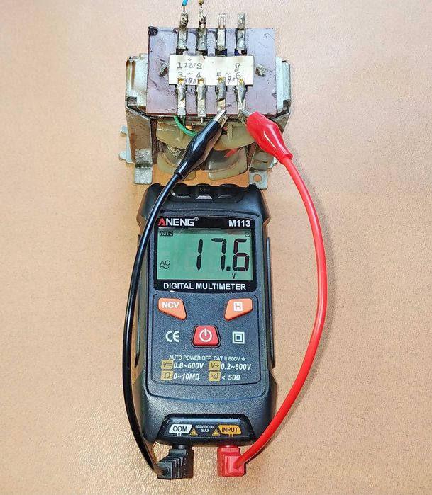 Трансформатор 220 Вольт, рабочий, без нюансов.