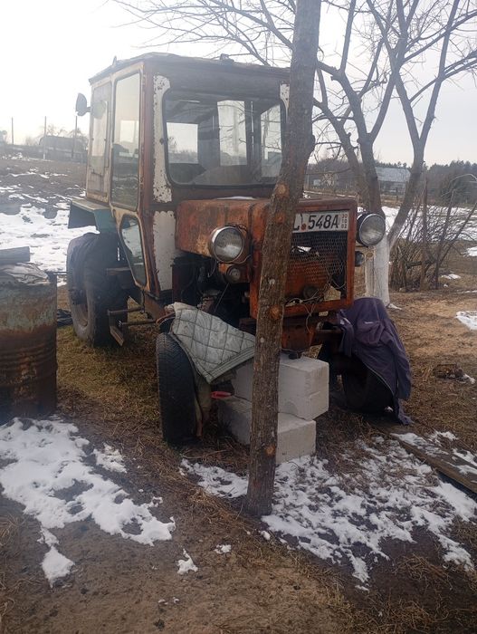 Продам саморобний трактор т25 і прицеп