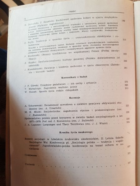 Kwartalnik Studia socjologiczne nr 2 /109/ 1988 Ossolineum