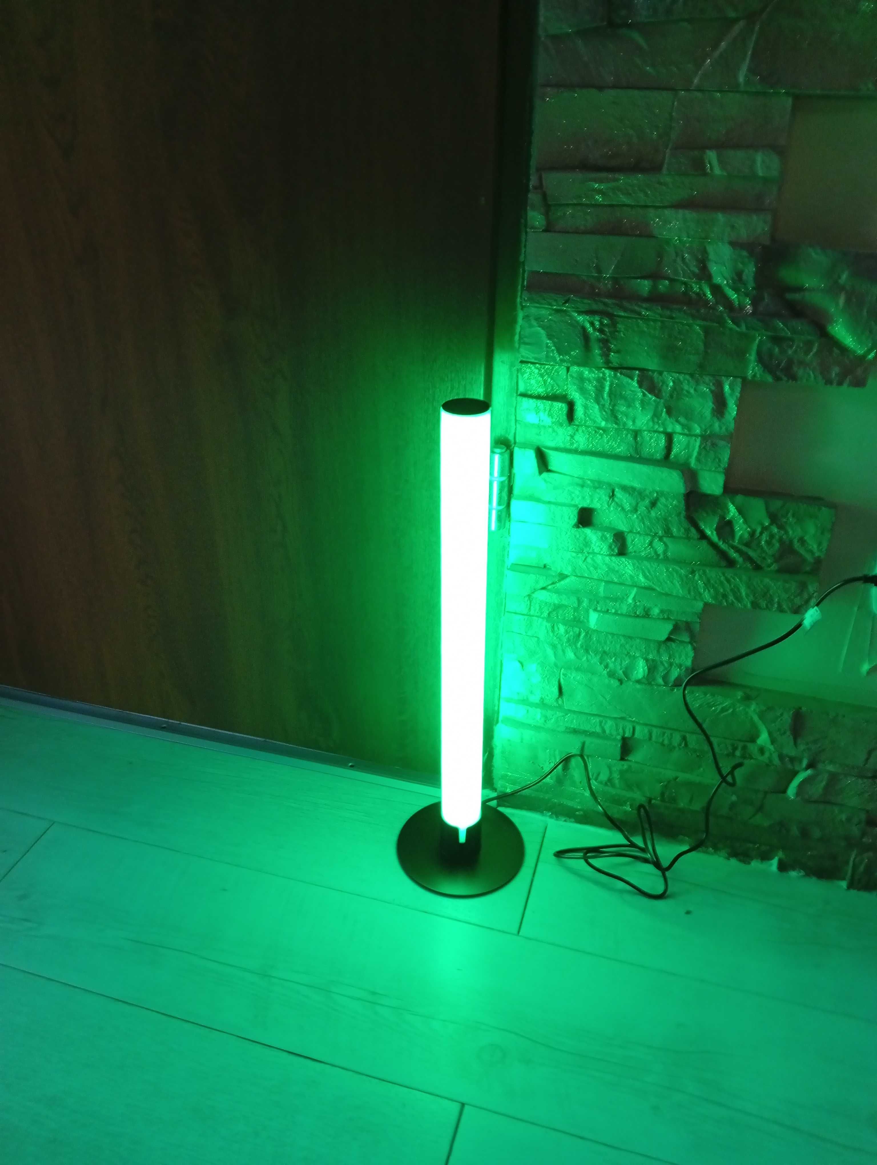Light Bar LED RGB Lampa Słupek 360st 41cm pion i poziom 20 efektów