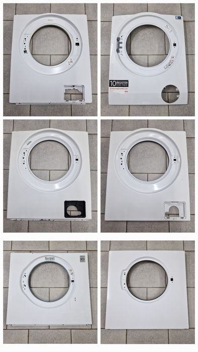 Передня панель корпуса для пральних та сушильних машин