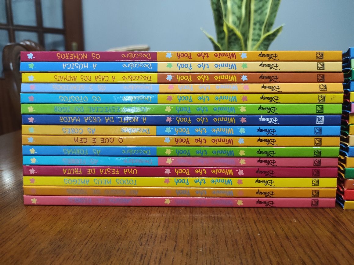 Livros do Winnie the Pooh da Disney