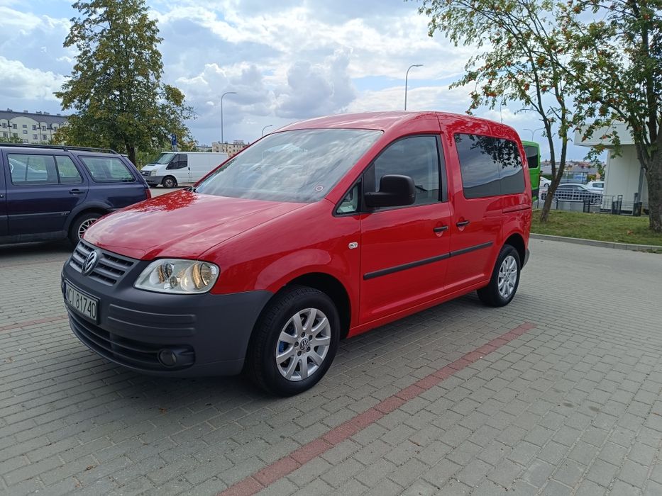 VW Caddy 1,4 benzyna + gaz //klimatronik//