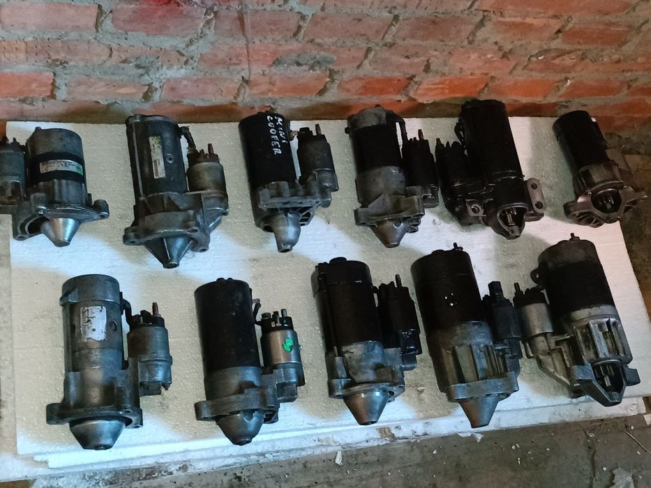 Стартери Citroen/Peugeot 1.4;1.6;1.8b/1.6-1.9-2.0-2.2D-2.5;TD;HDI.