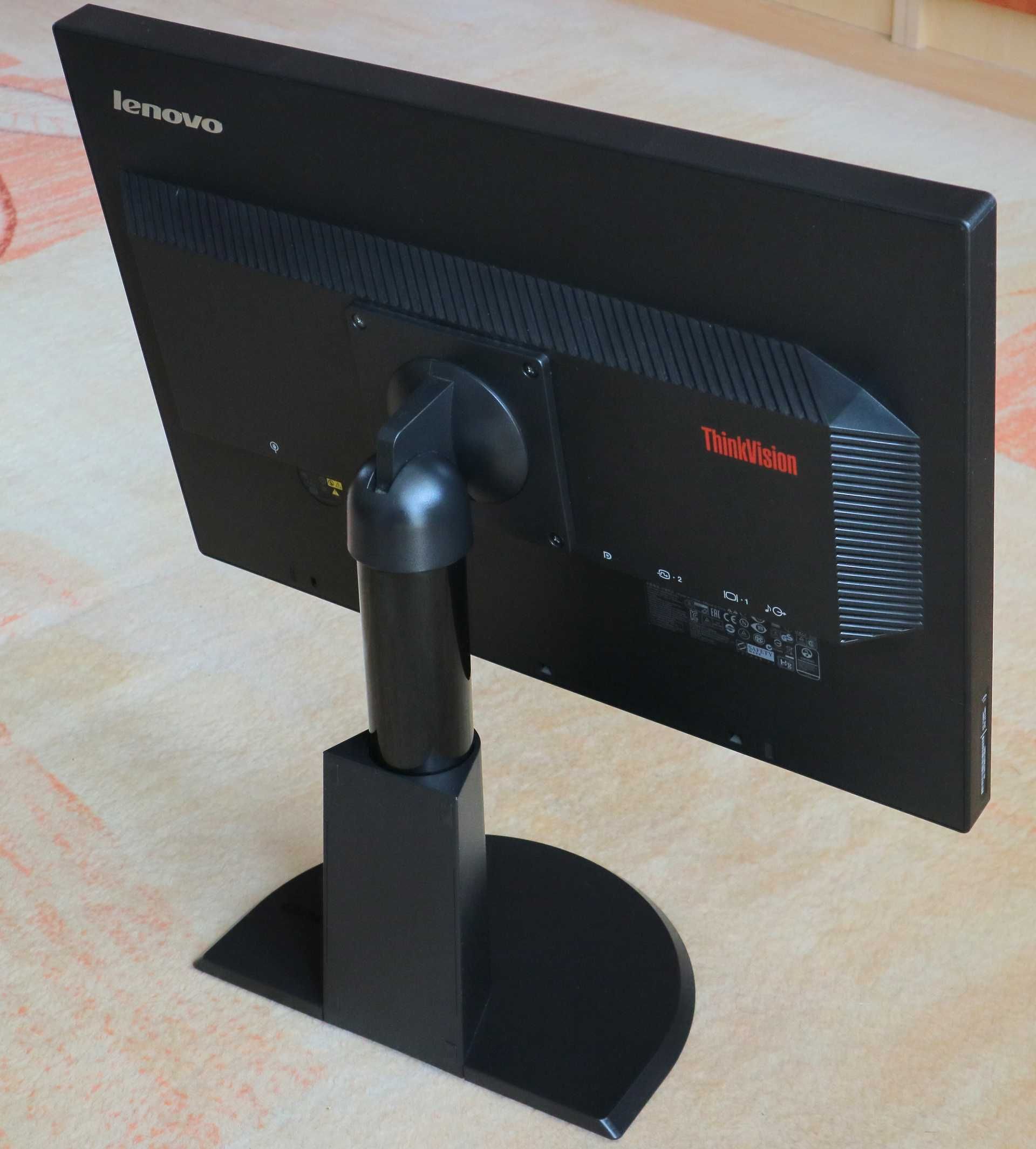 Monitor komputerowy Lenovo ThinkVision 22 cale, super stan!