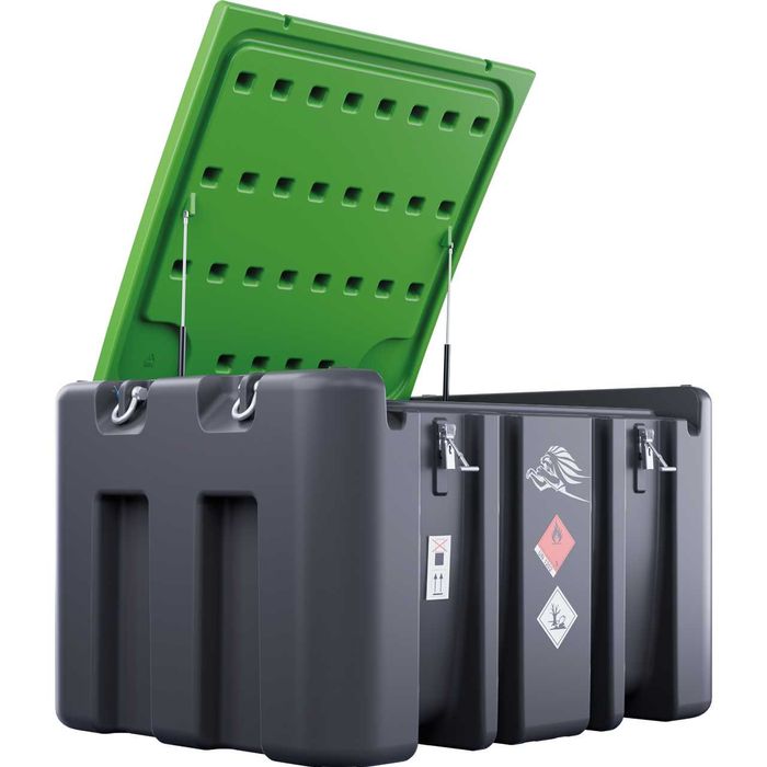 Zbiornik na paliwo 970L – Pompa 12V | TruckMaster® Mobilny