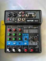 Акустична система Behringer pk108a/Мікшер з блютуз Teyun NA4