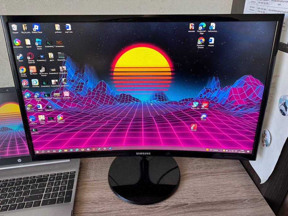 Монітор Samsung C24F390FHI