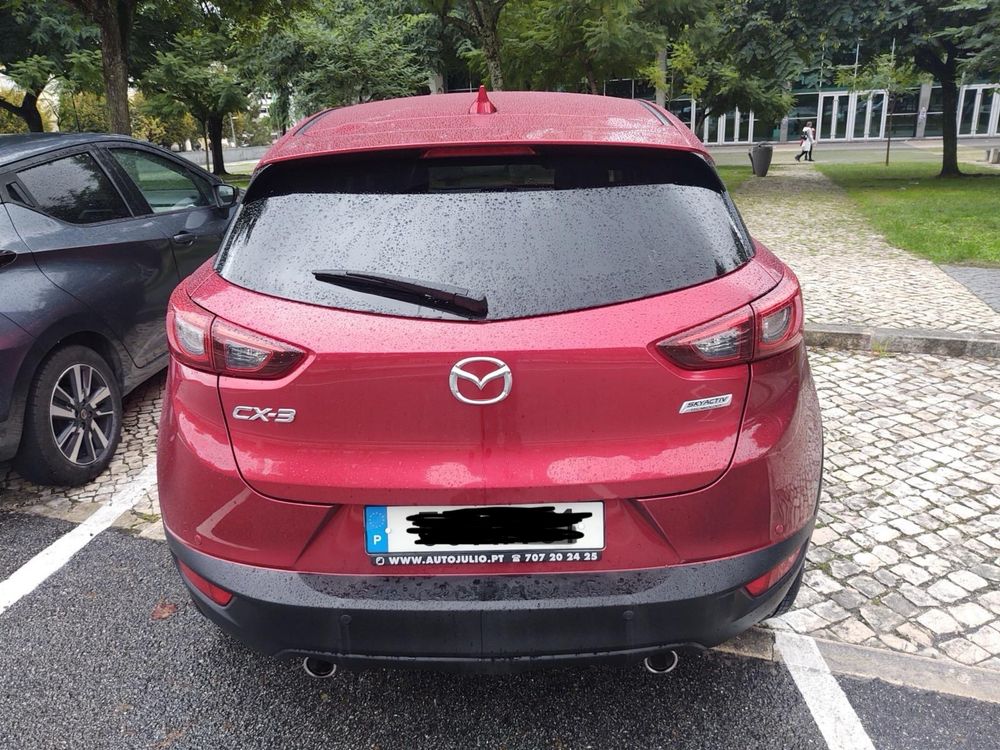 Vendo mazda cx3     Vermelho, pnrus 80% carro impecavel